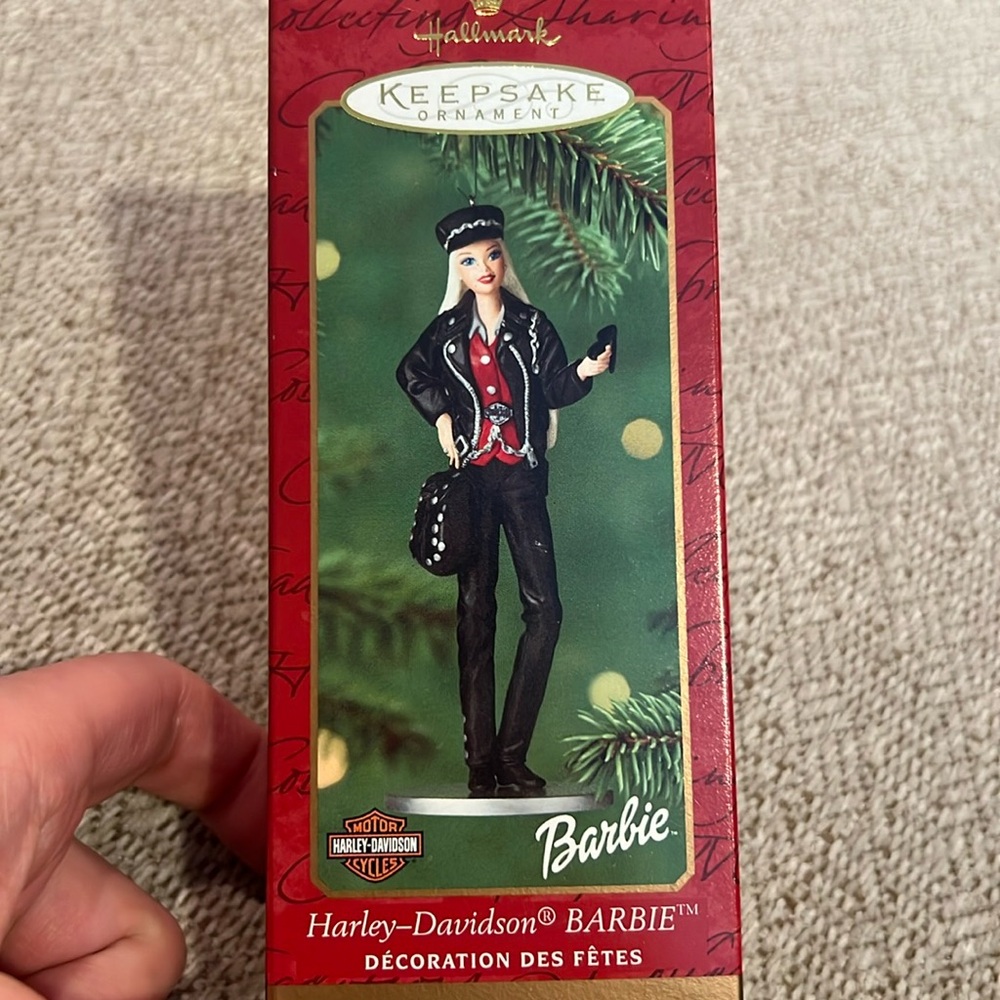 Hallmark Keepsake Ornament Harley-Davidson Barbie holiday ornament
